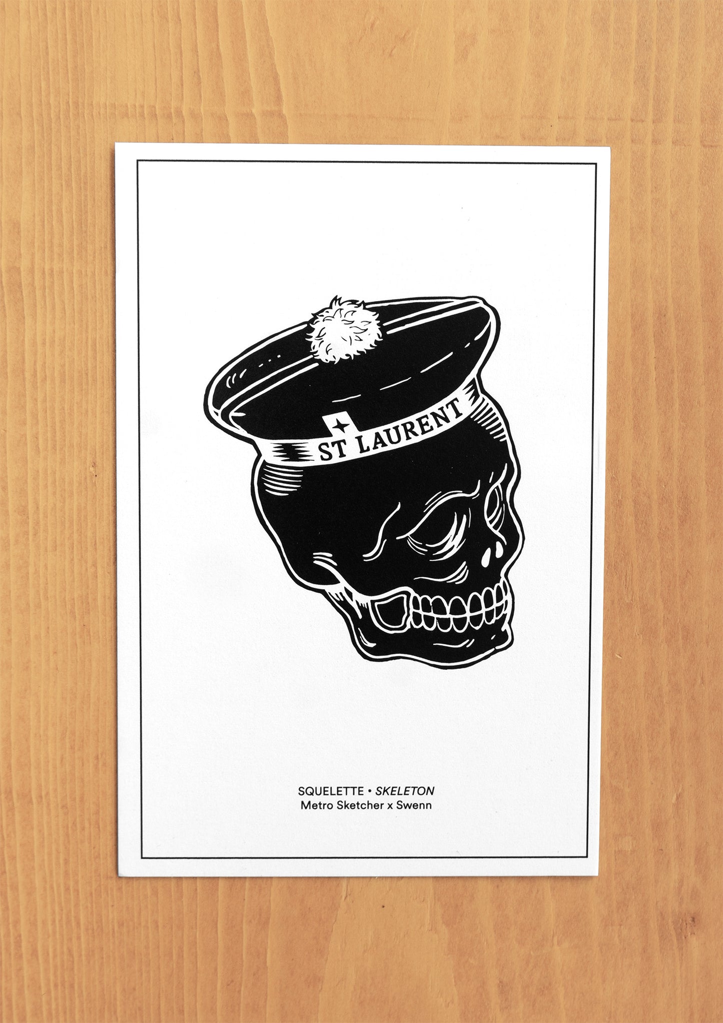 Postcard - Skull