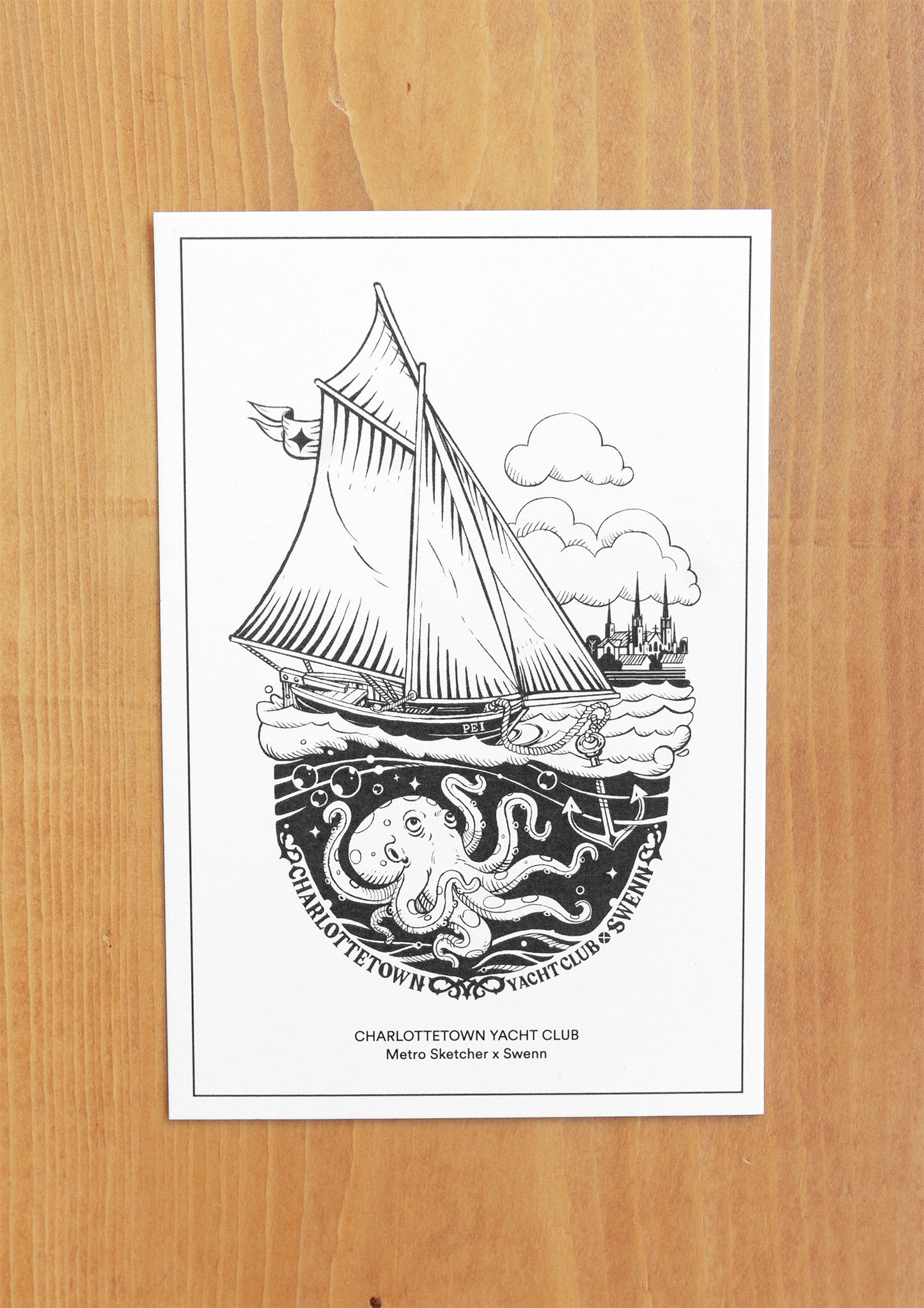 Carte Postale - Yacht Club de Charlottetown
