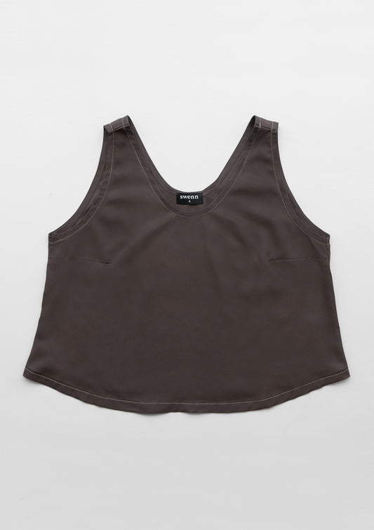 Camisole Flora - marron