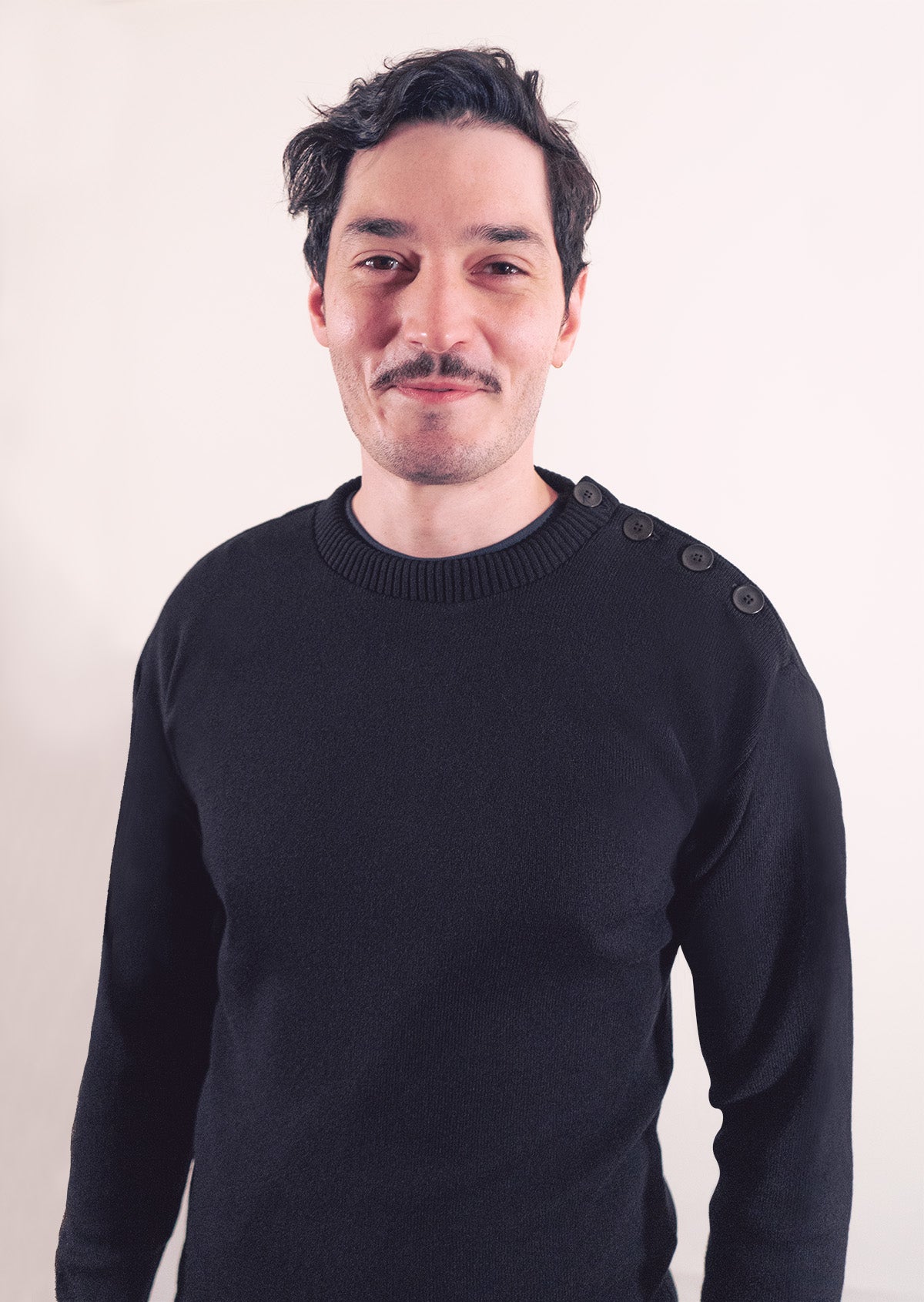 Gaël - chandail marin - noir