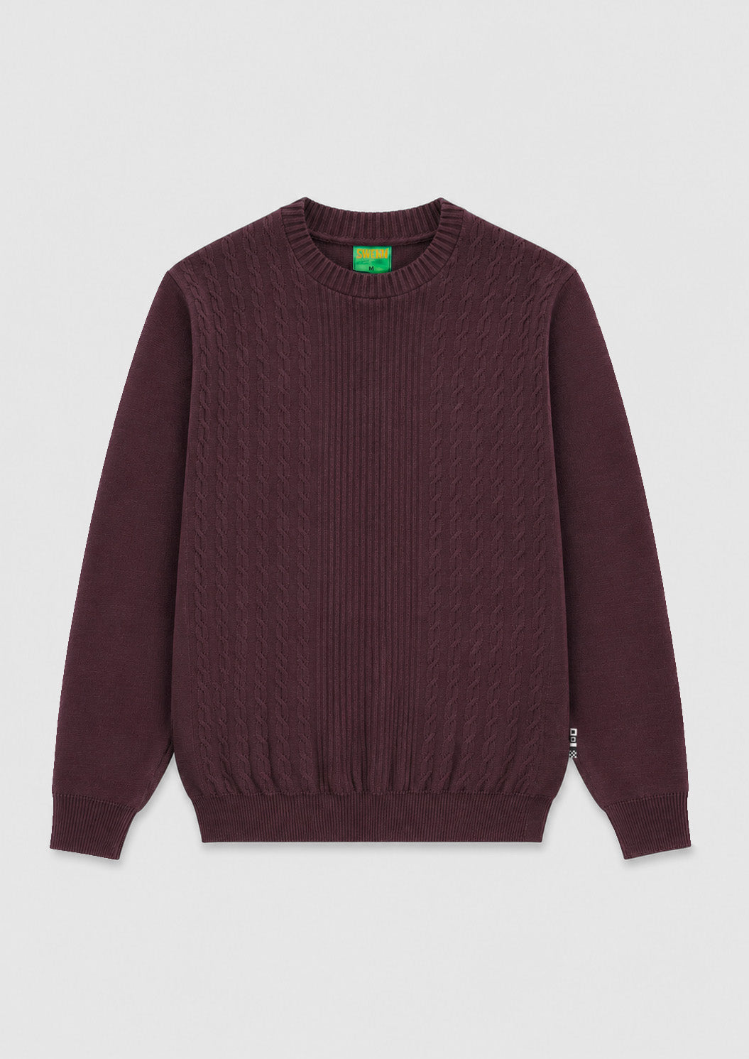 Chandail Peter - brun aubergine