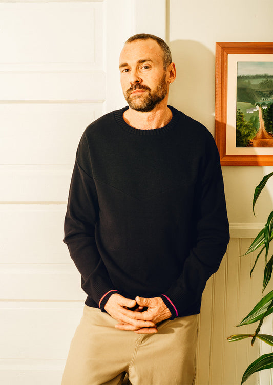 Rustico - sweater - black