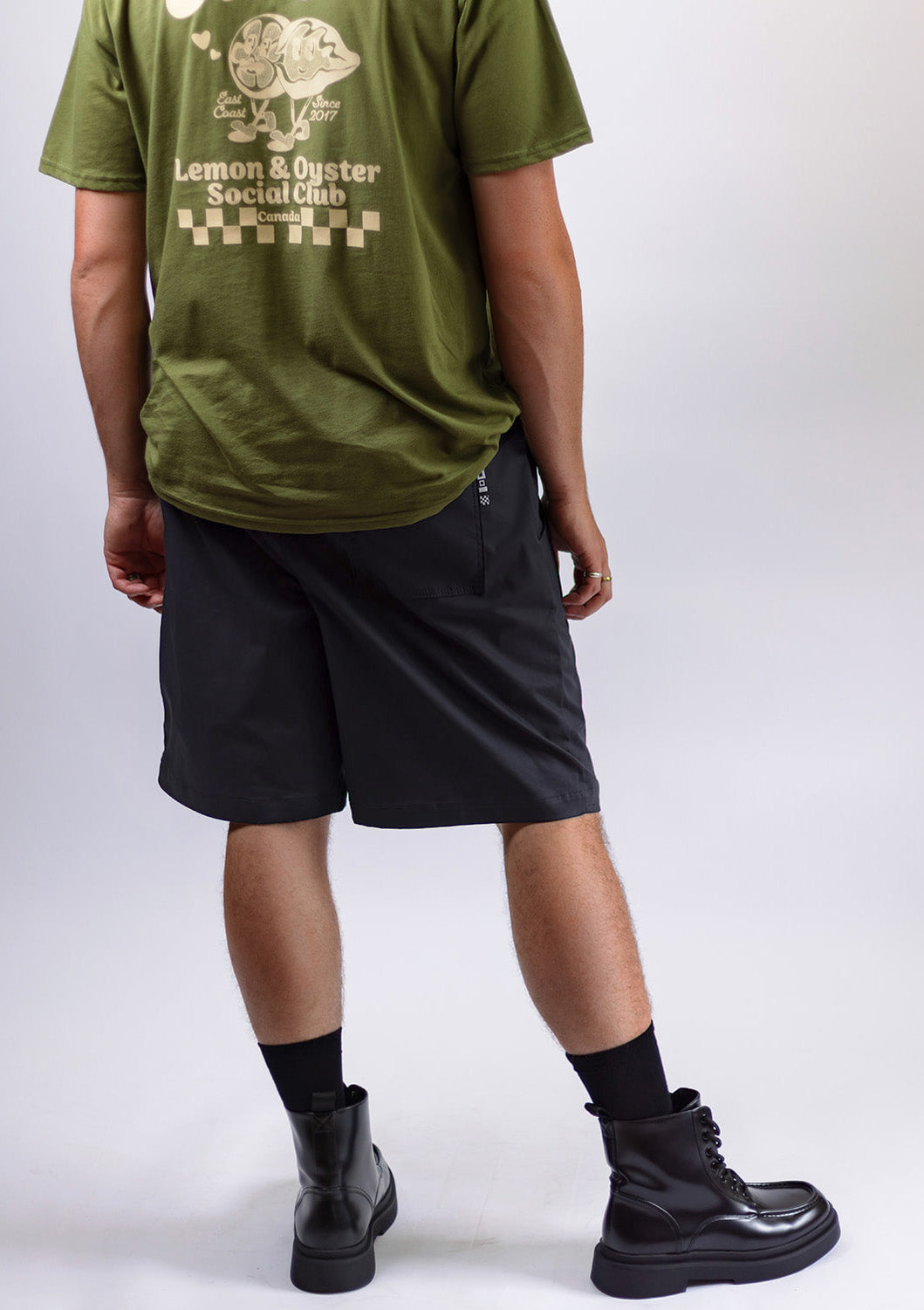 Bermuda shorts - black