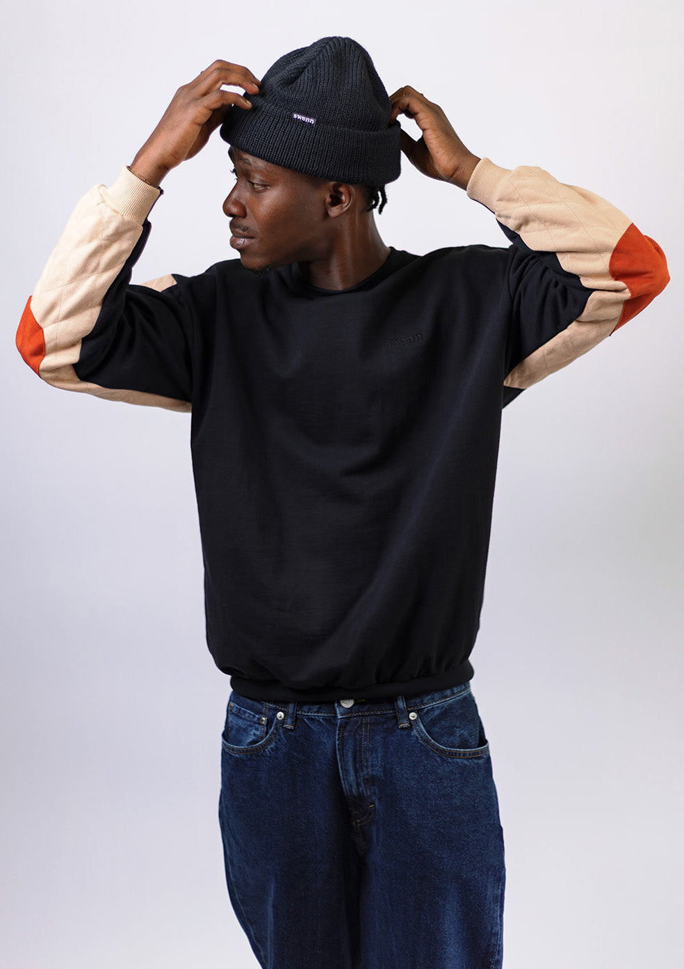 NEW Quilted Crewneck