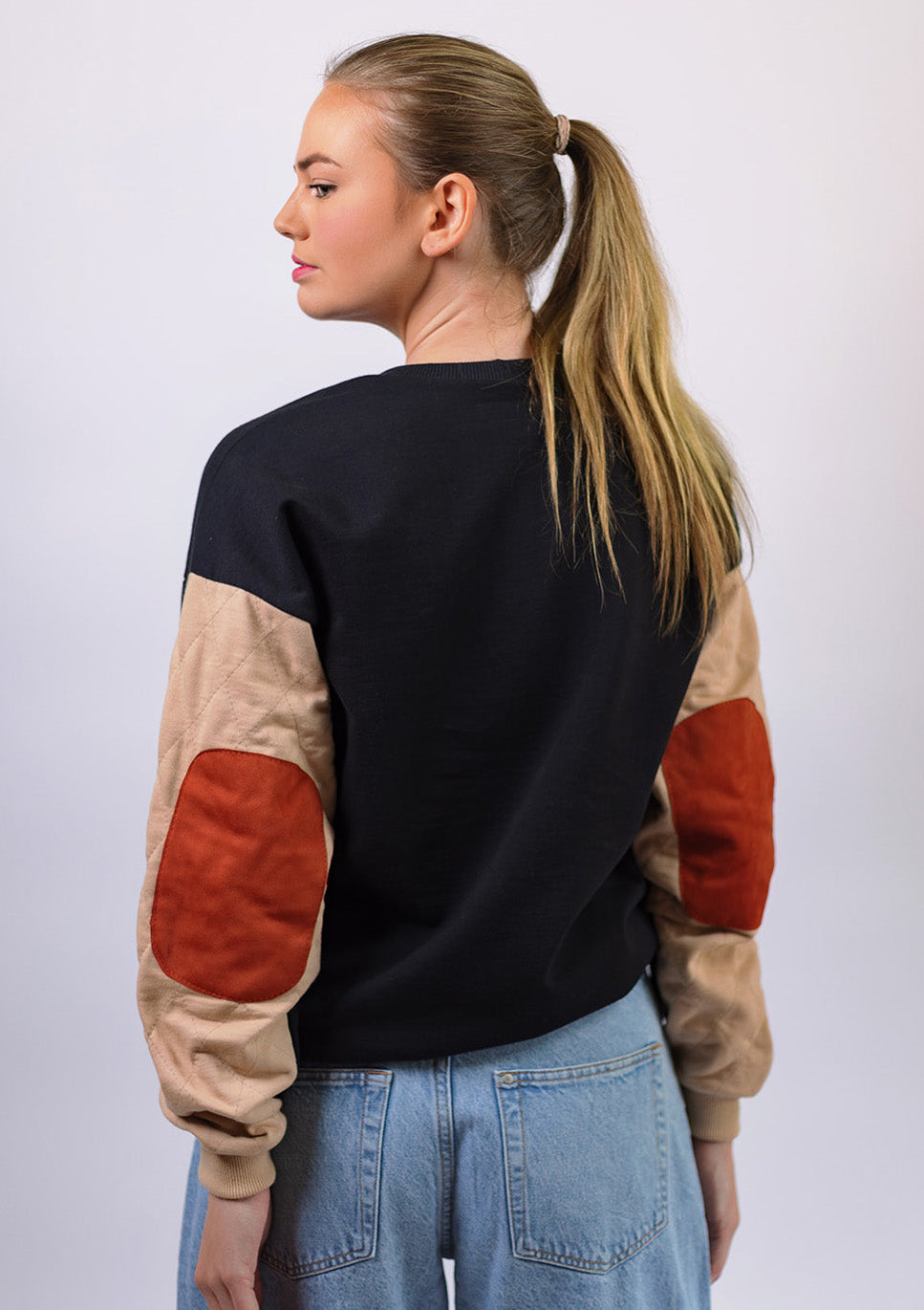 NEW Quilted Crewneck