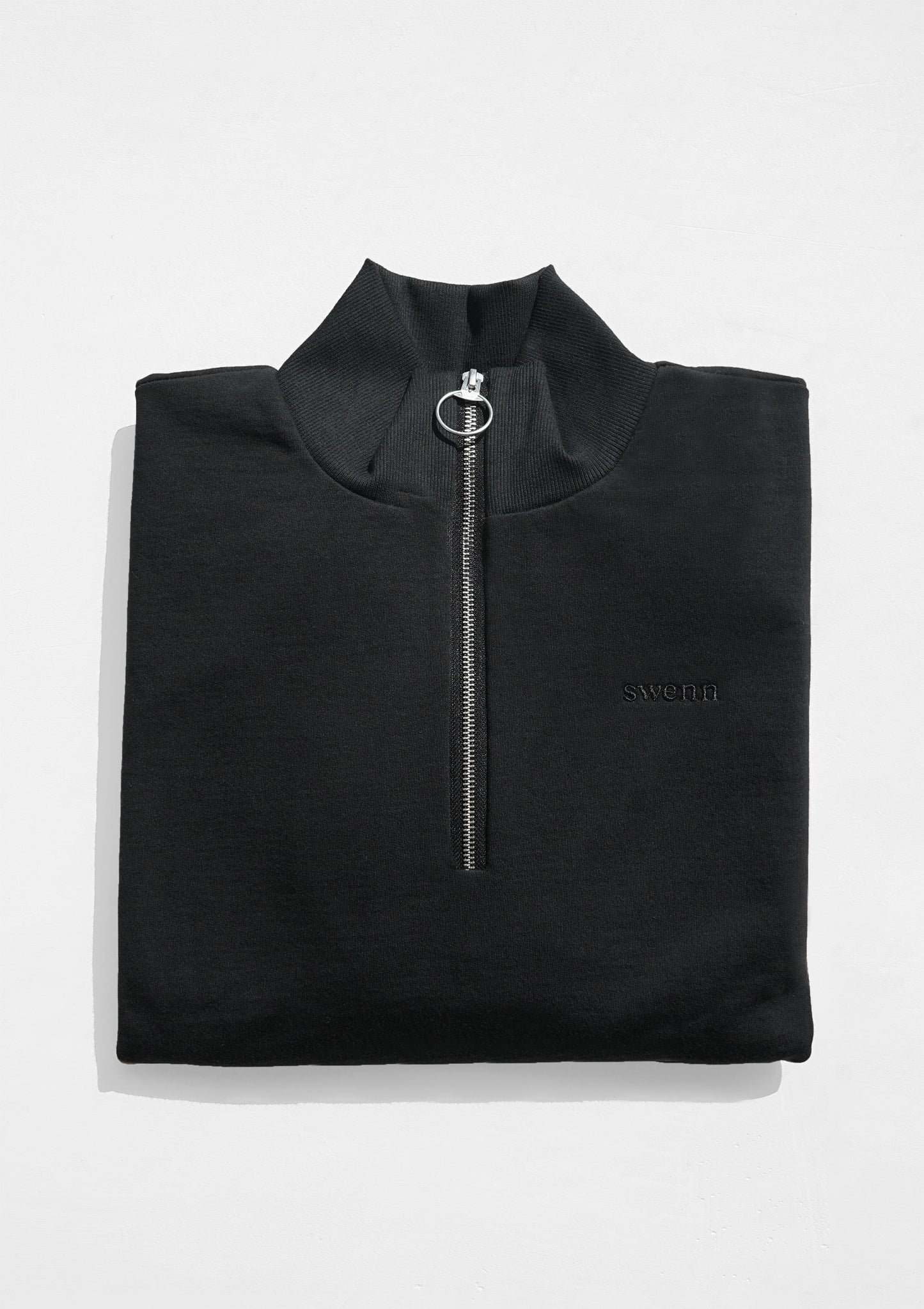 NEW Zip Collar Crewneck