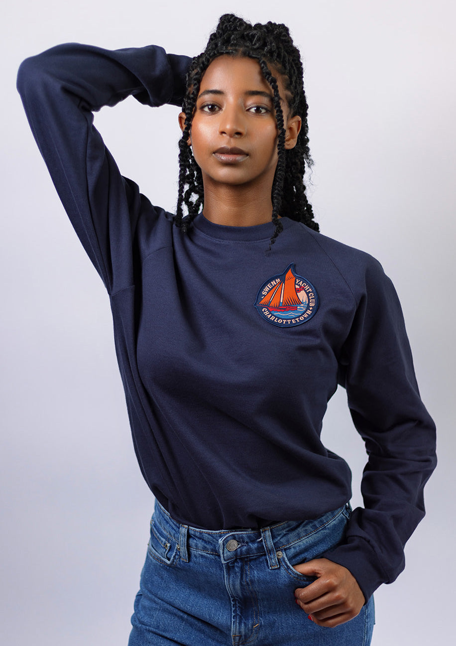 NEW Sweatshirt - Yacht Club - navy