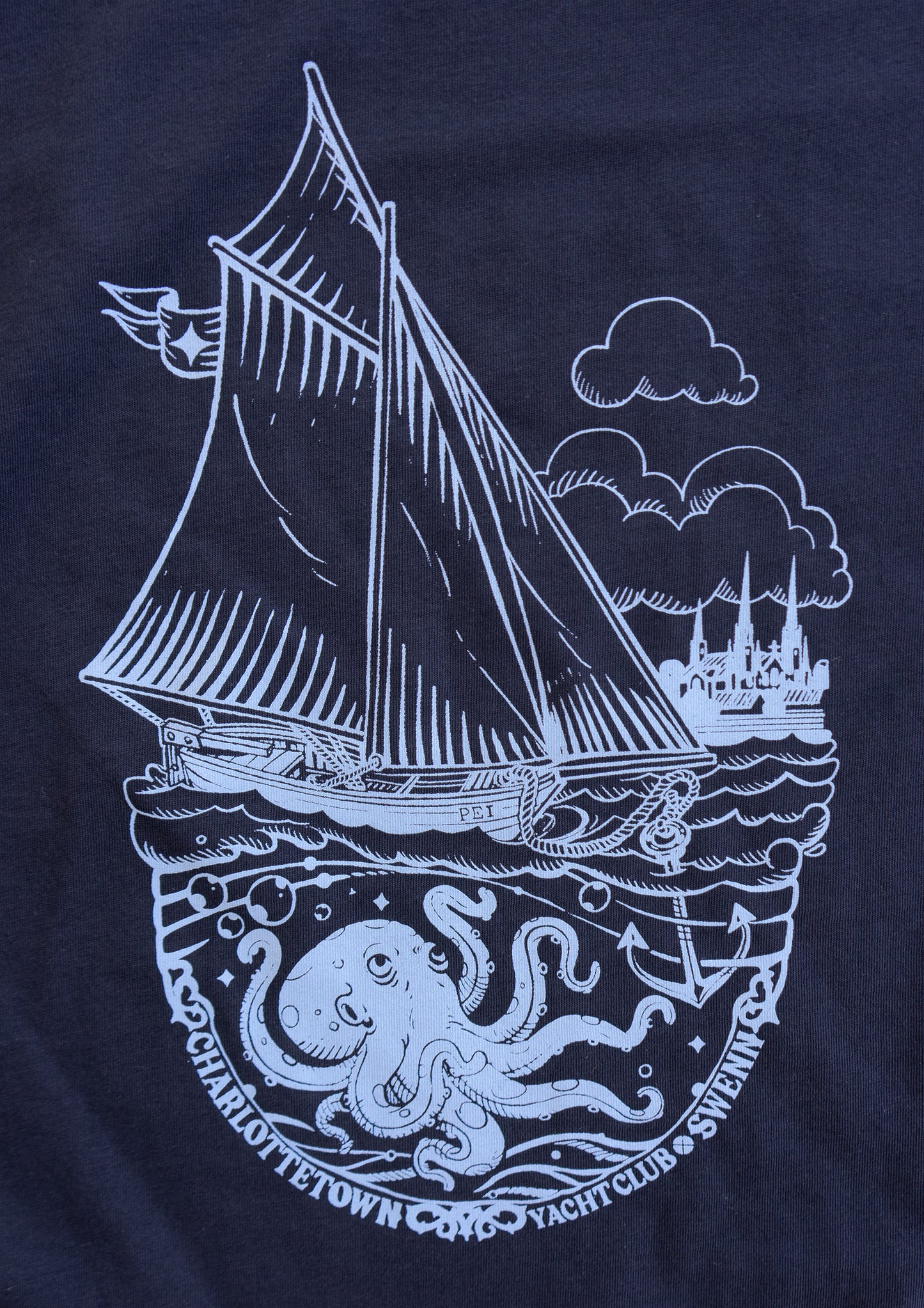 Yacht Club de Charlottetown - bleu marine