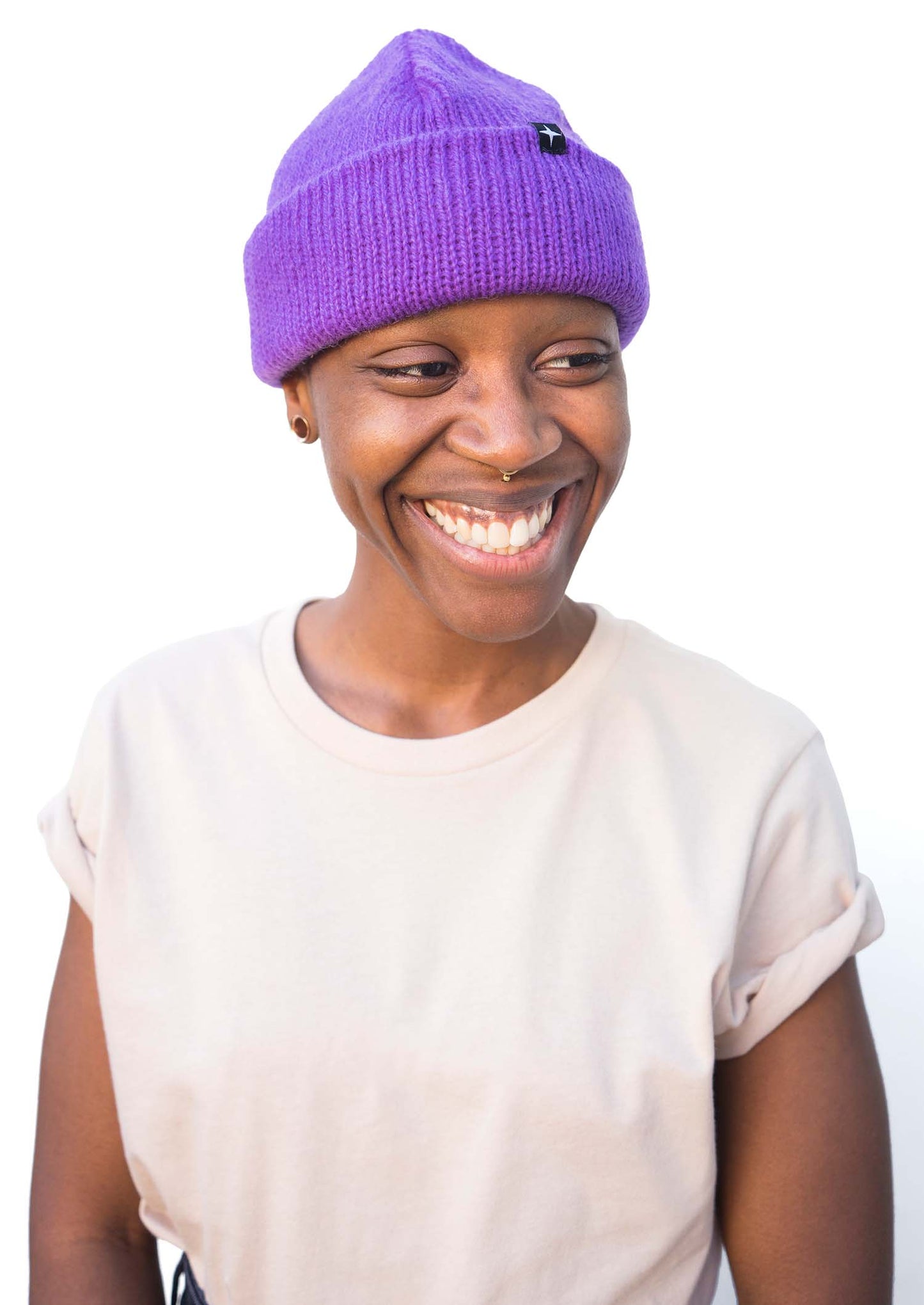 2 t-shirts unis - noir et naturel