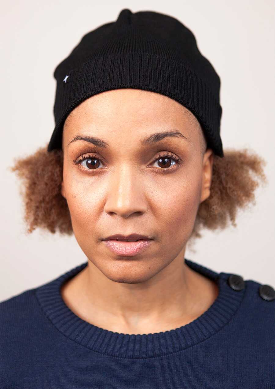 SWENN - Photos - Tuque en mérinos - noir