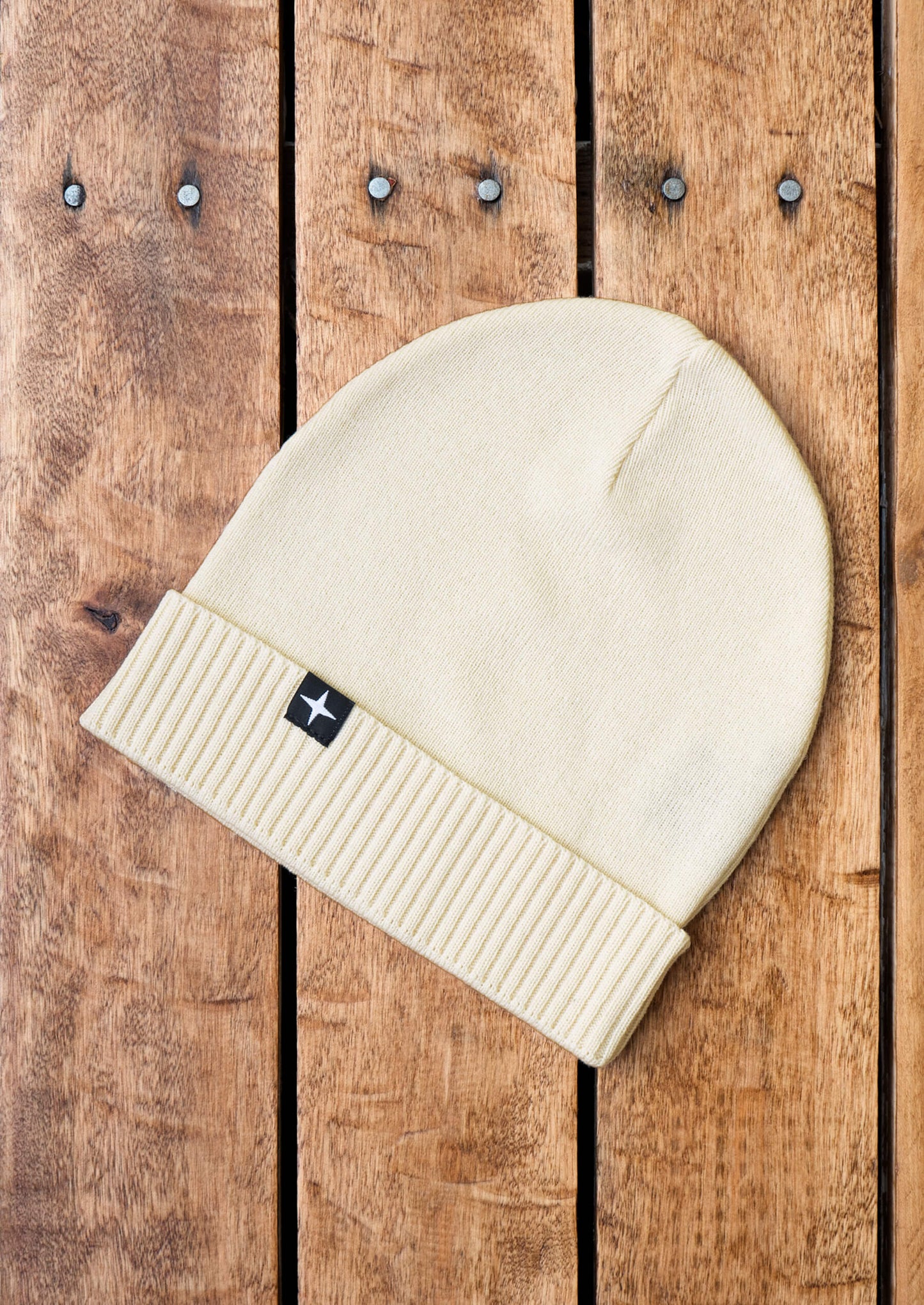 Tuque fine en Mérinos - blanc