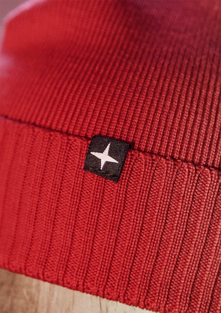 SWENN - Photos - Tuque en mérinos - rouge