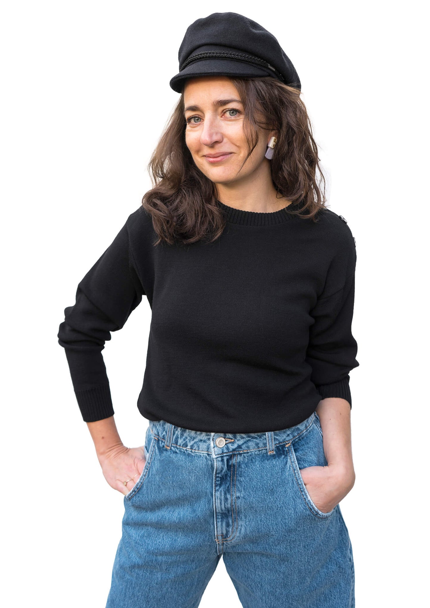 SWENN - Photos - Chandail marin - noir