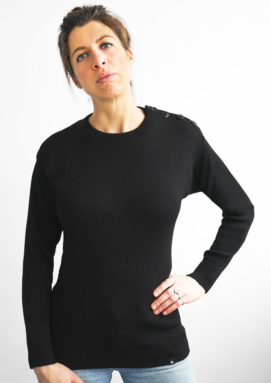 SWENN - Photos - Chandail marin - noir