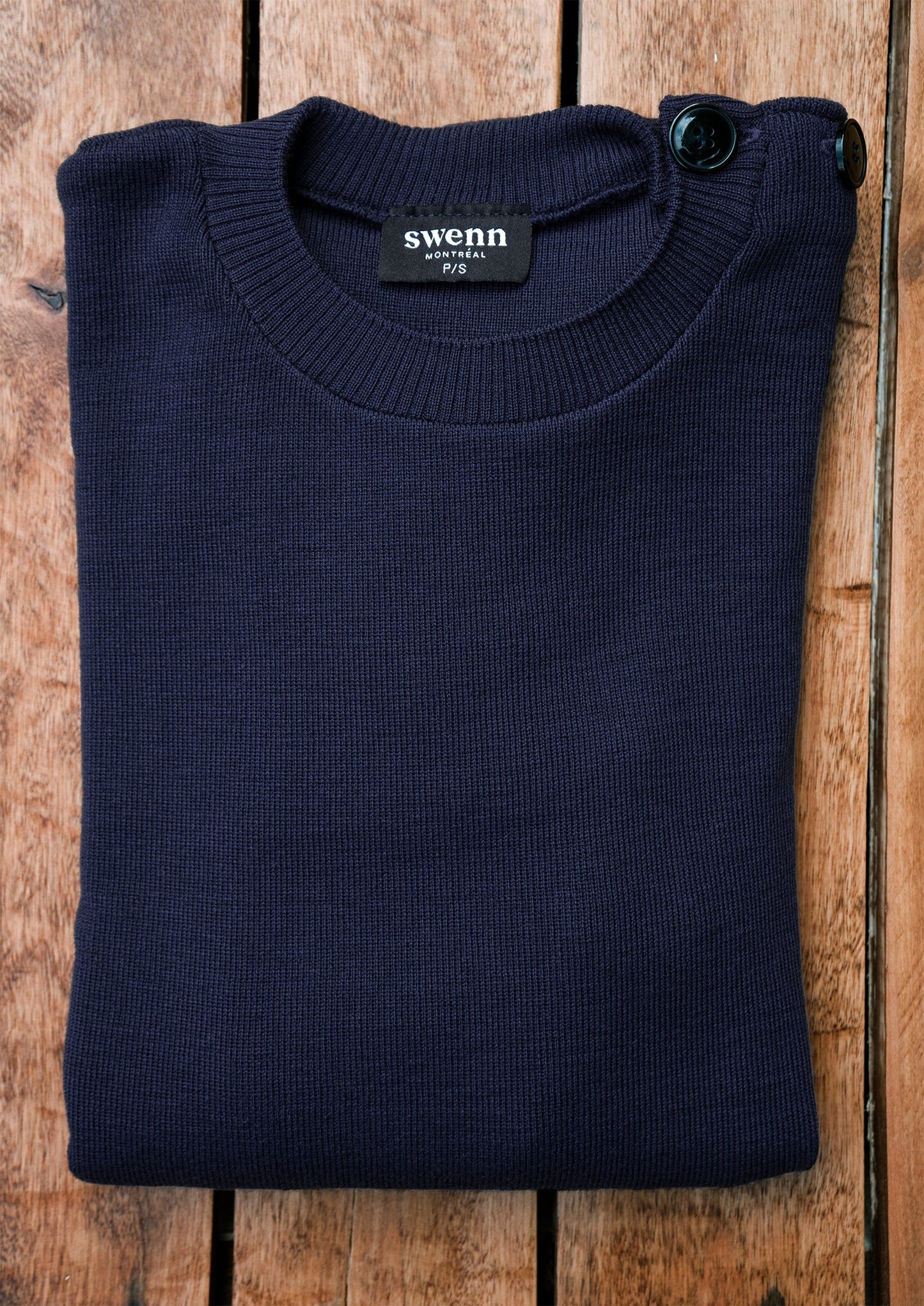 Gaël - chandail marin - bleu marine