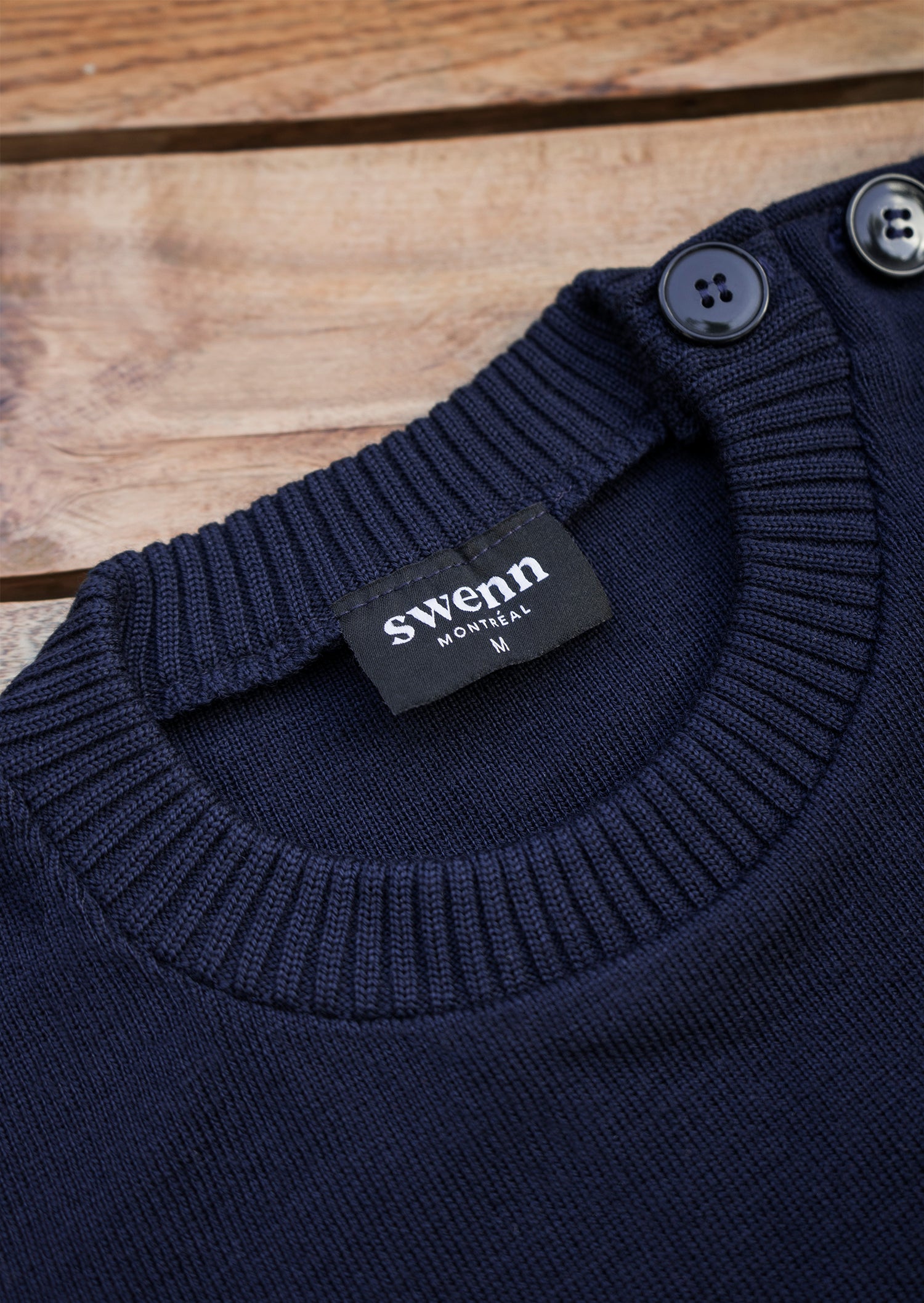 SWENN - Photos - Chandail marin - bleu marine