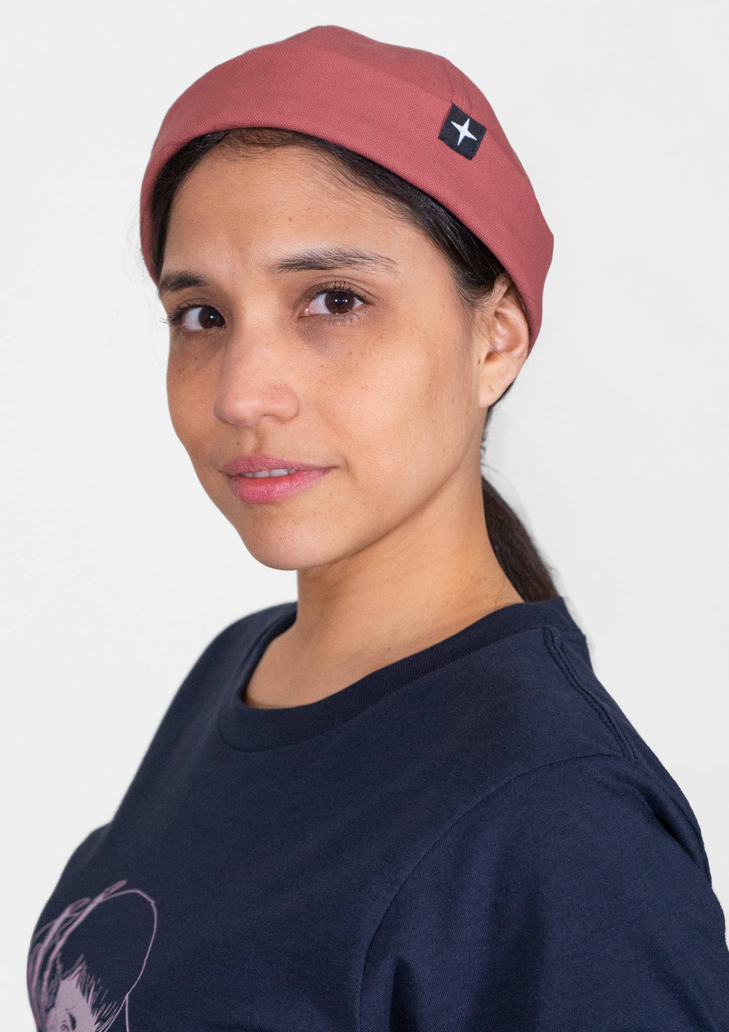Miki marin - coton biologique - vieux rose