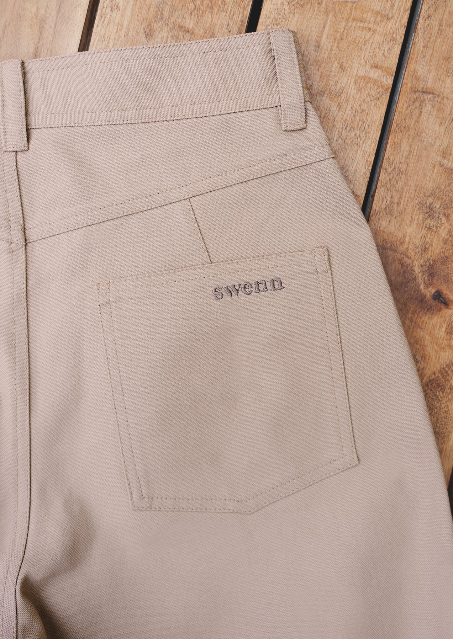 Pantalon - beige clair