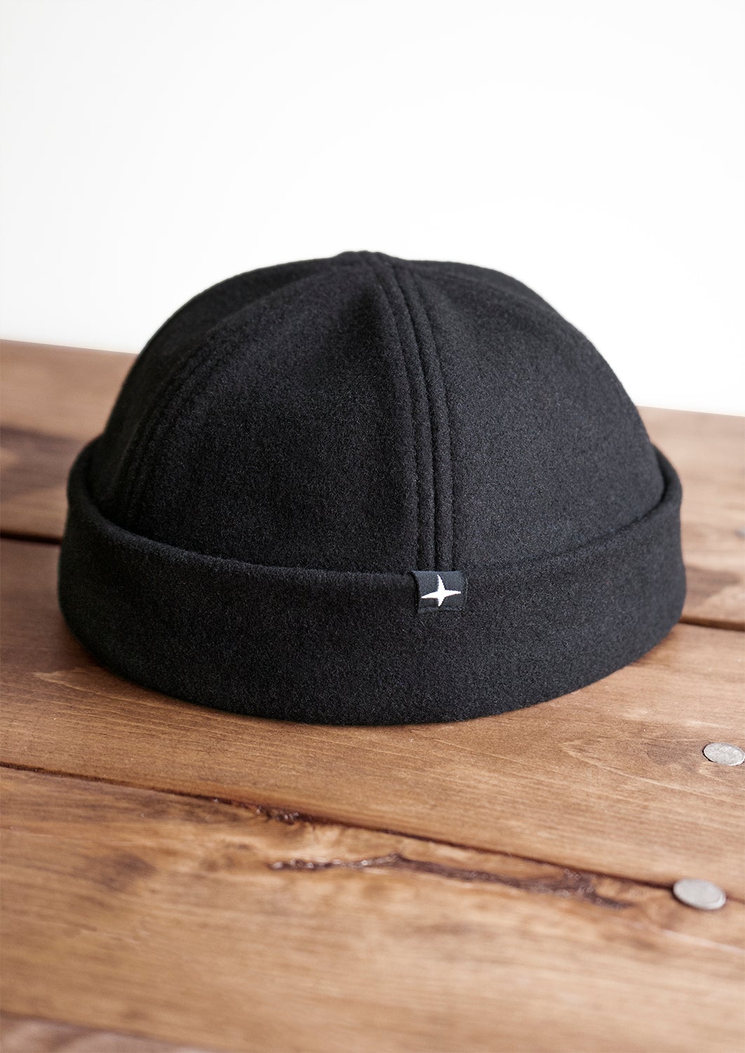 SWENN - Fisherman docker hat in felted wool made in Montreal