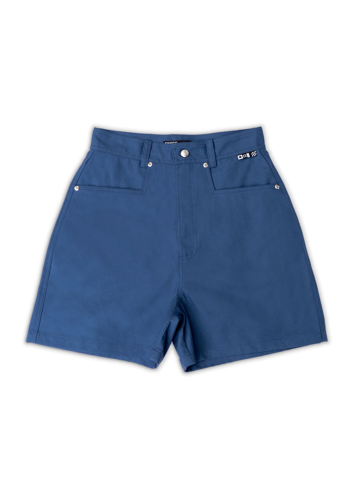 Short - bleu denim
