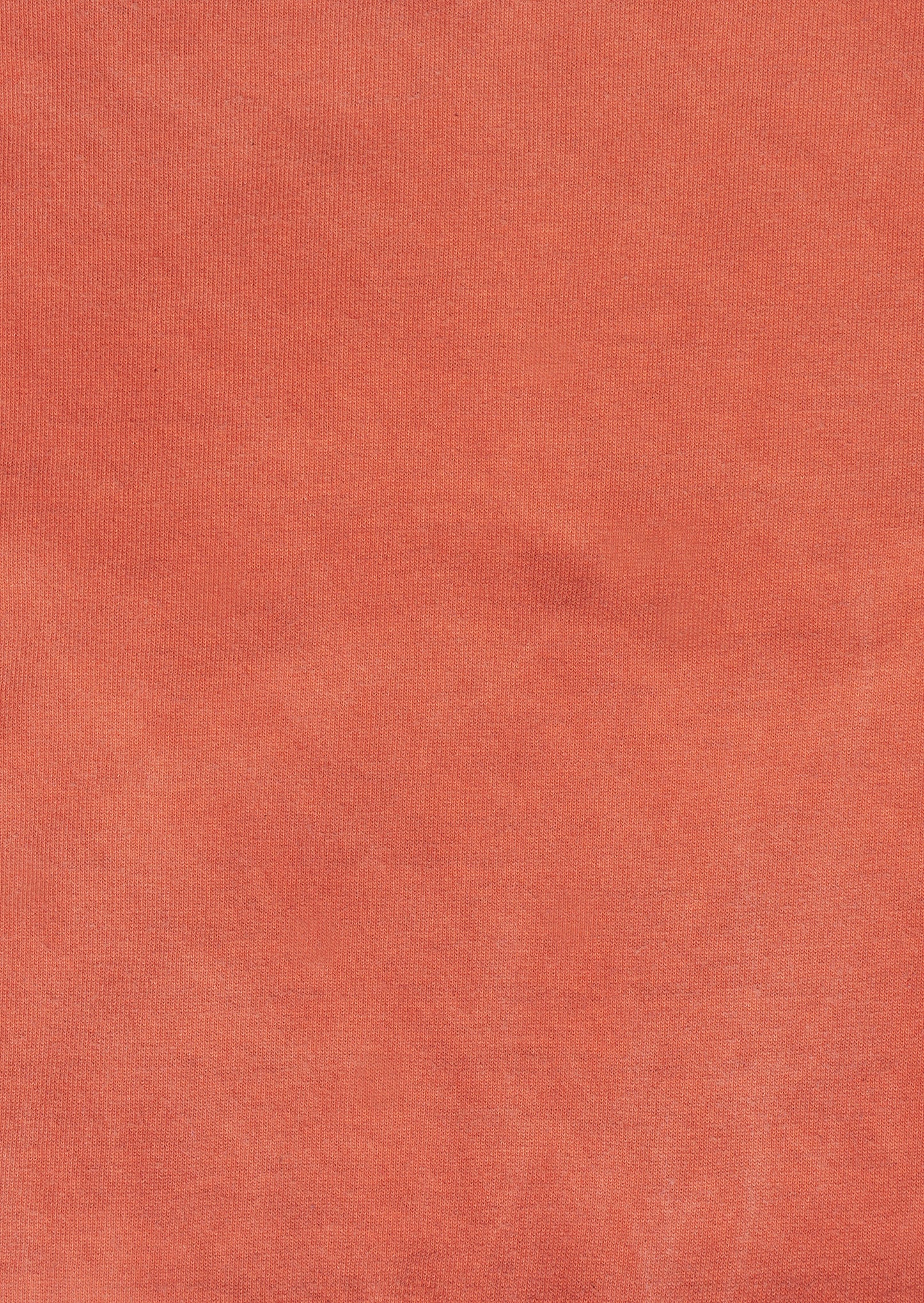 T-shirt délavé - coton biologique - orange