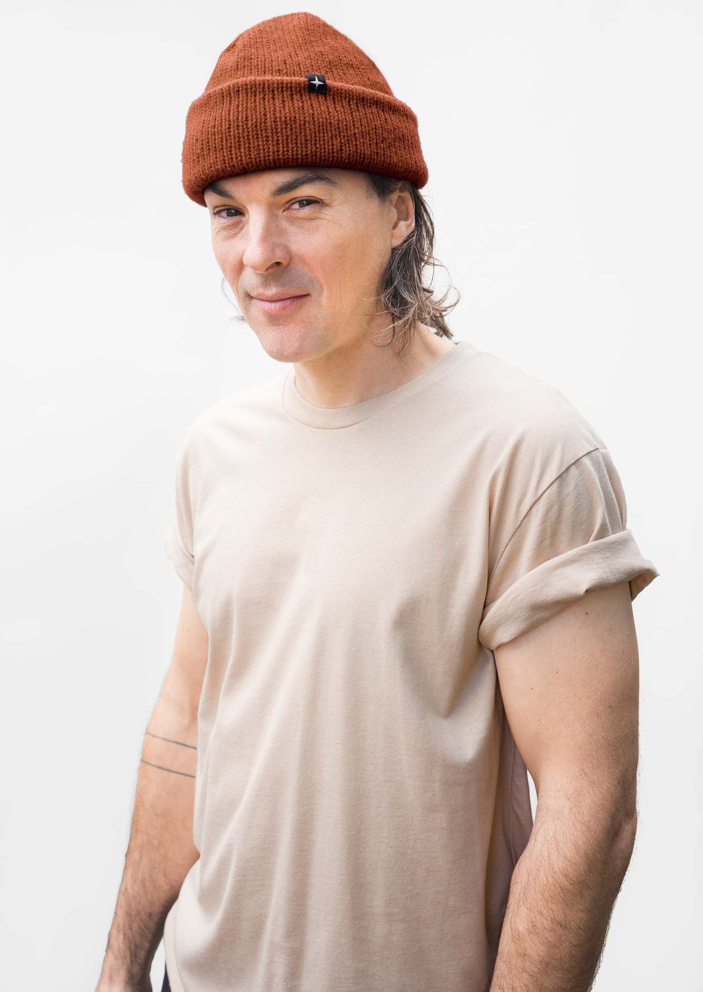 2 plain t-shirts - white and natural