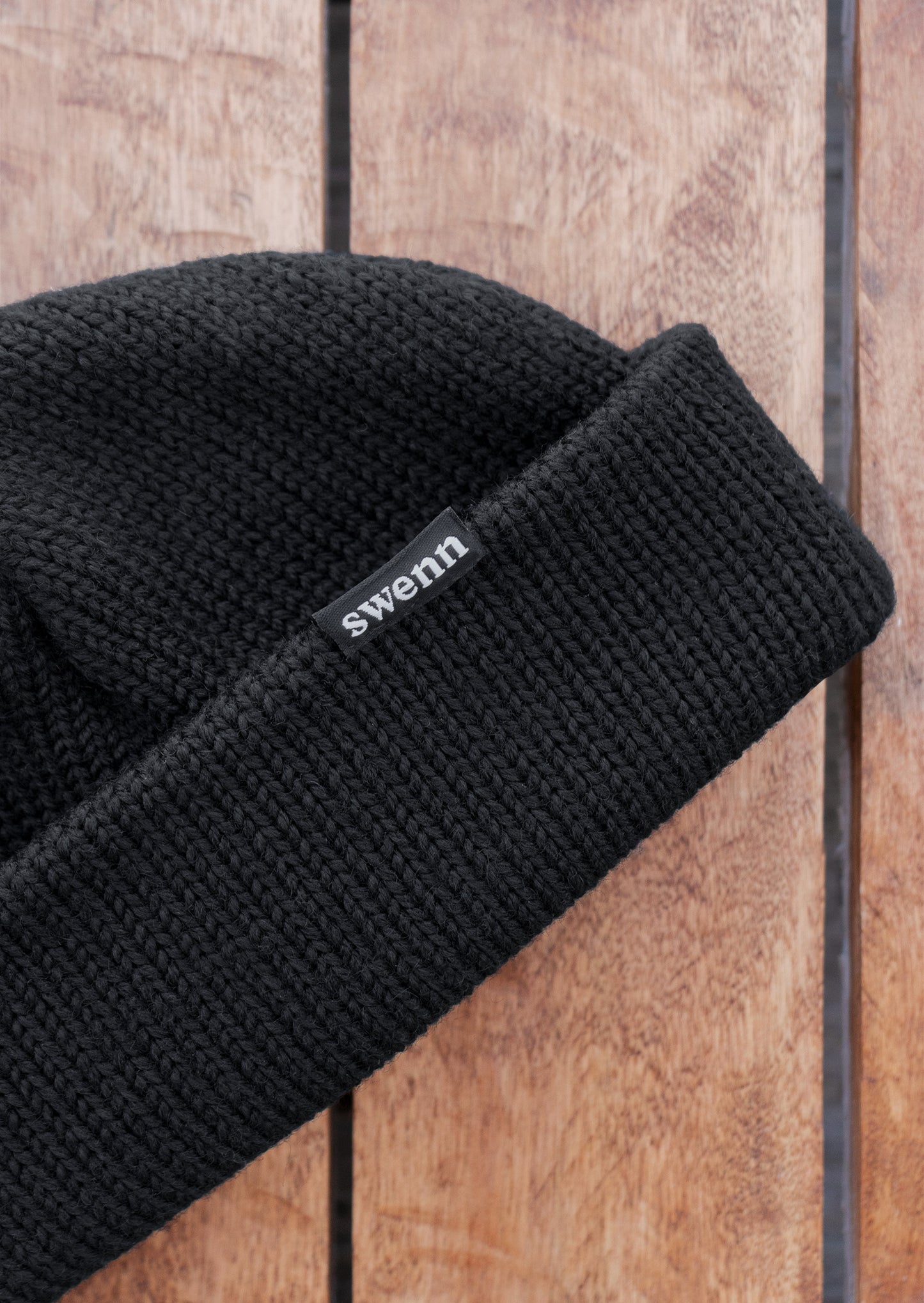 Tuque pure laine - noir