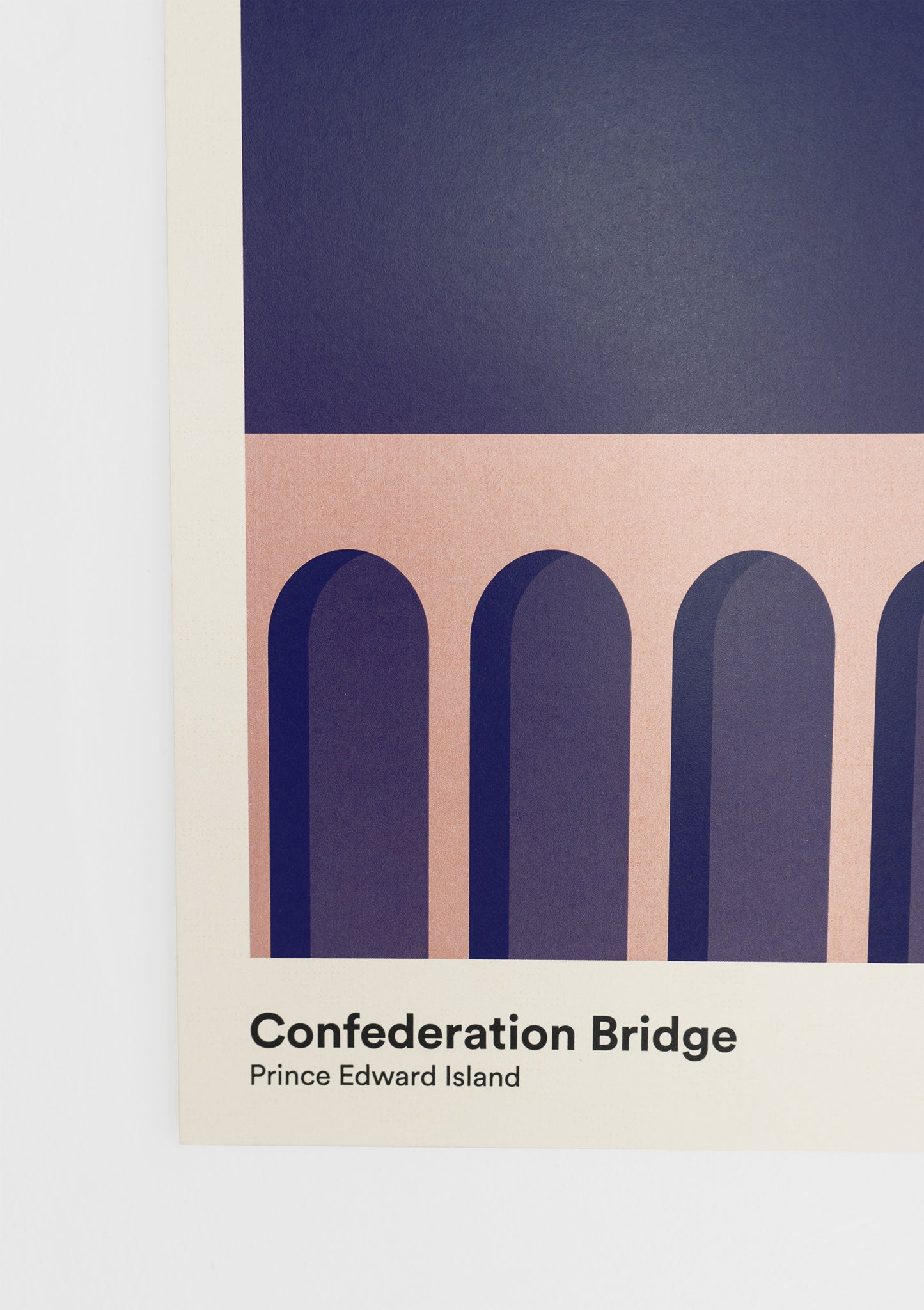 Affiche - Pont de la Confédération Nuit