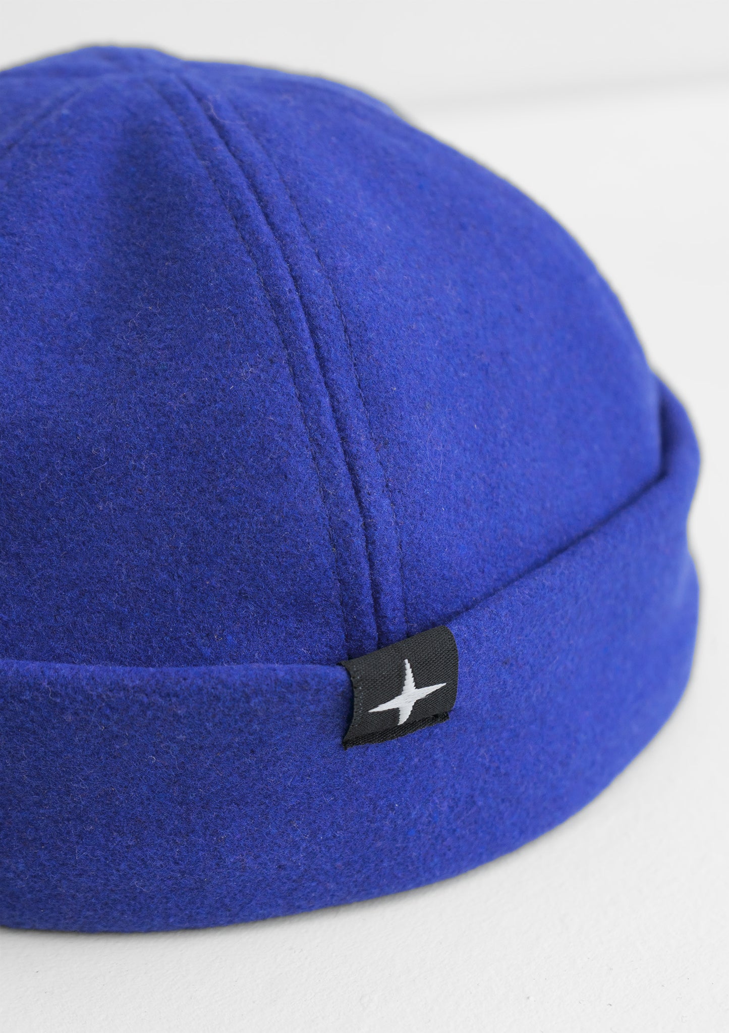 NEW Woolen docker hat - royal blue