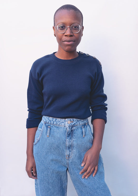 Gaël - sailor's sweater - navy