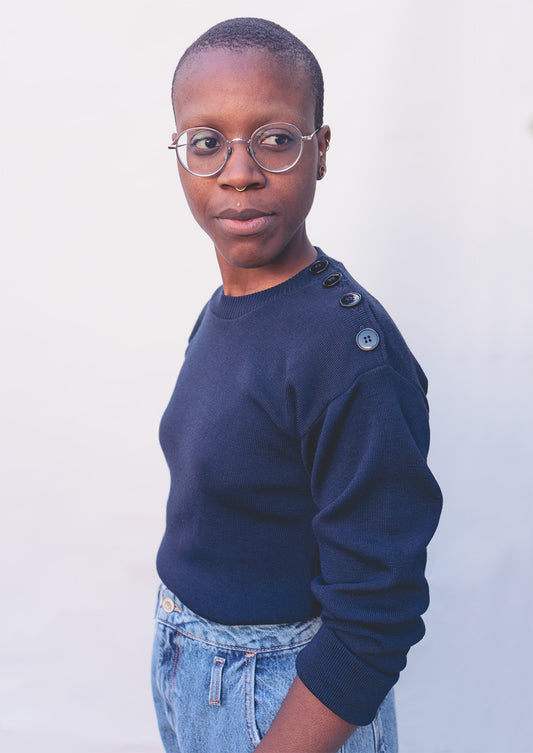 Gaël - sailor's sweater - navy