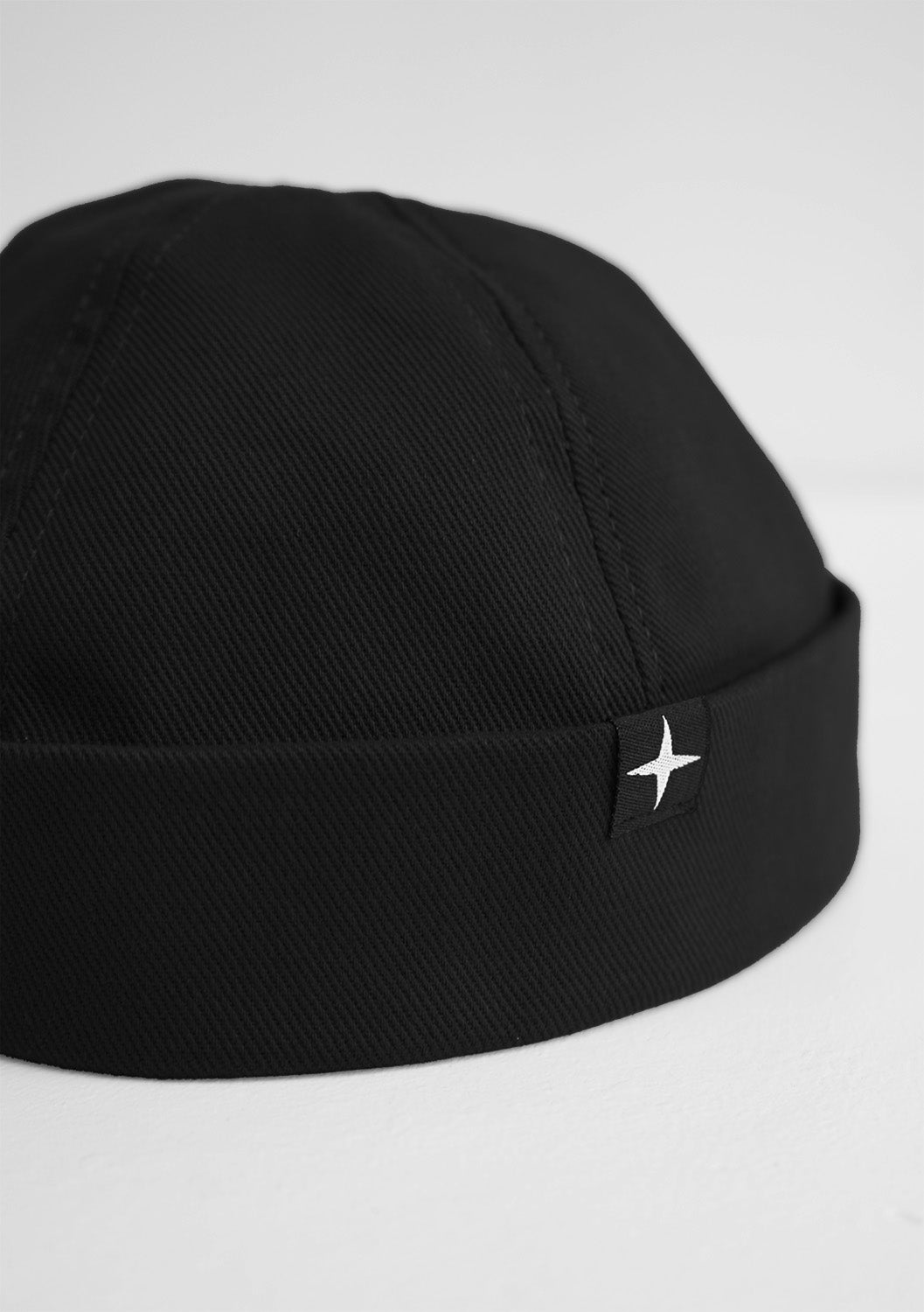 Docker hat - cotton - black