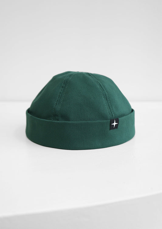 Docker hat - cotton - evergreen