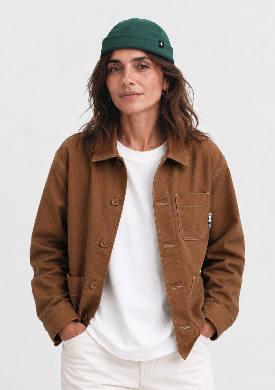 Veste d'artisan Michel - camel