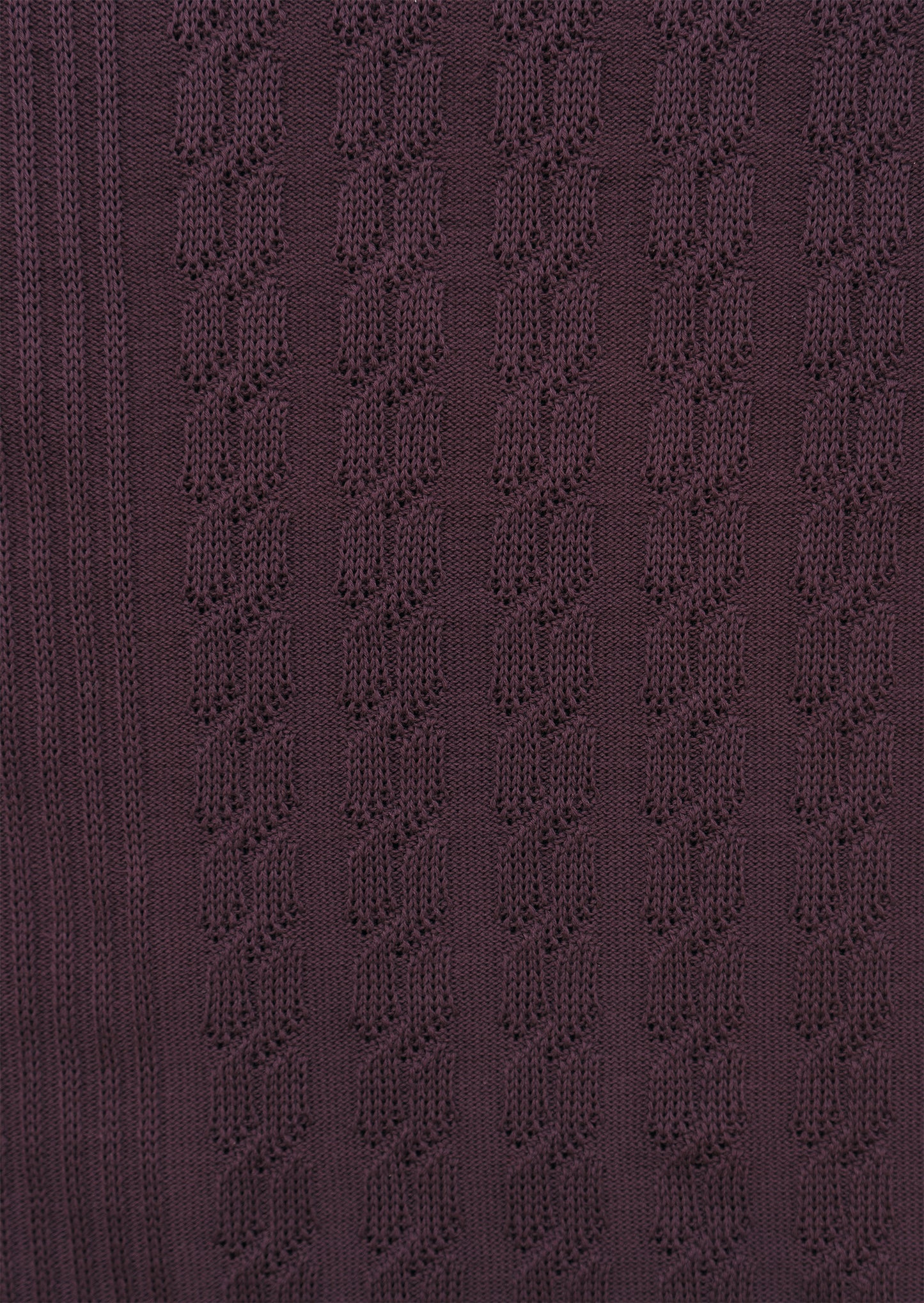 Peter - sweater - eggplant brown