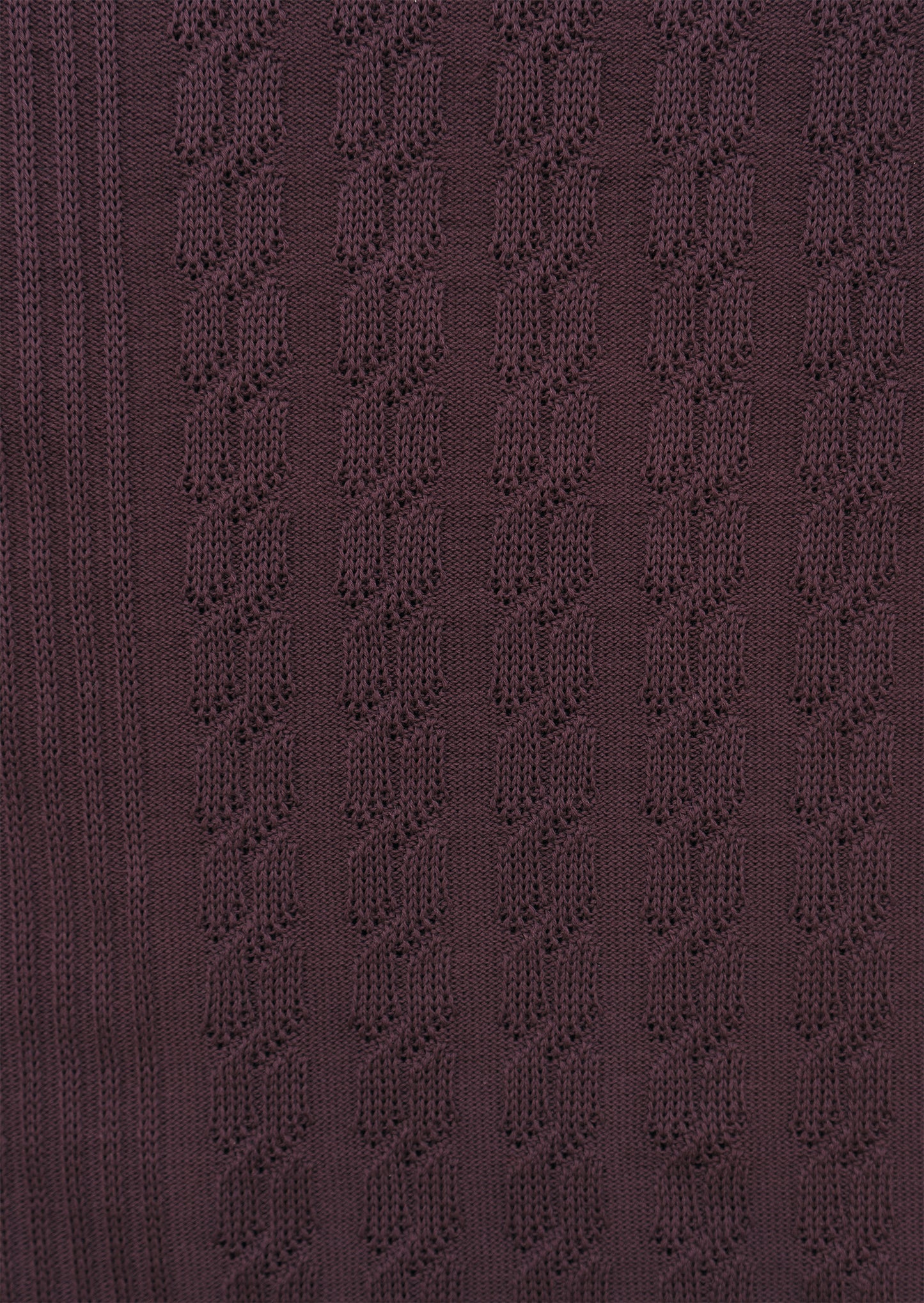 Peter - sweater - eggplant brown