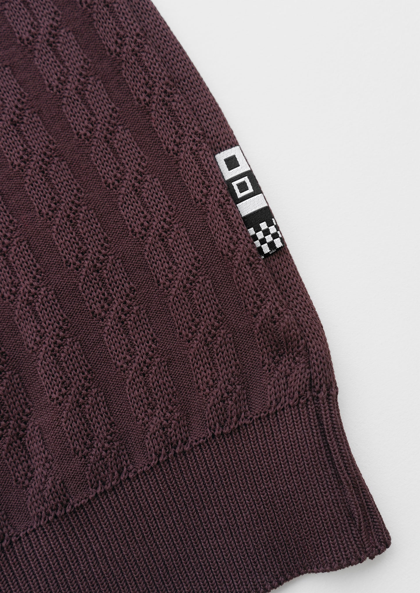 Peter - sweater - eggplant brown