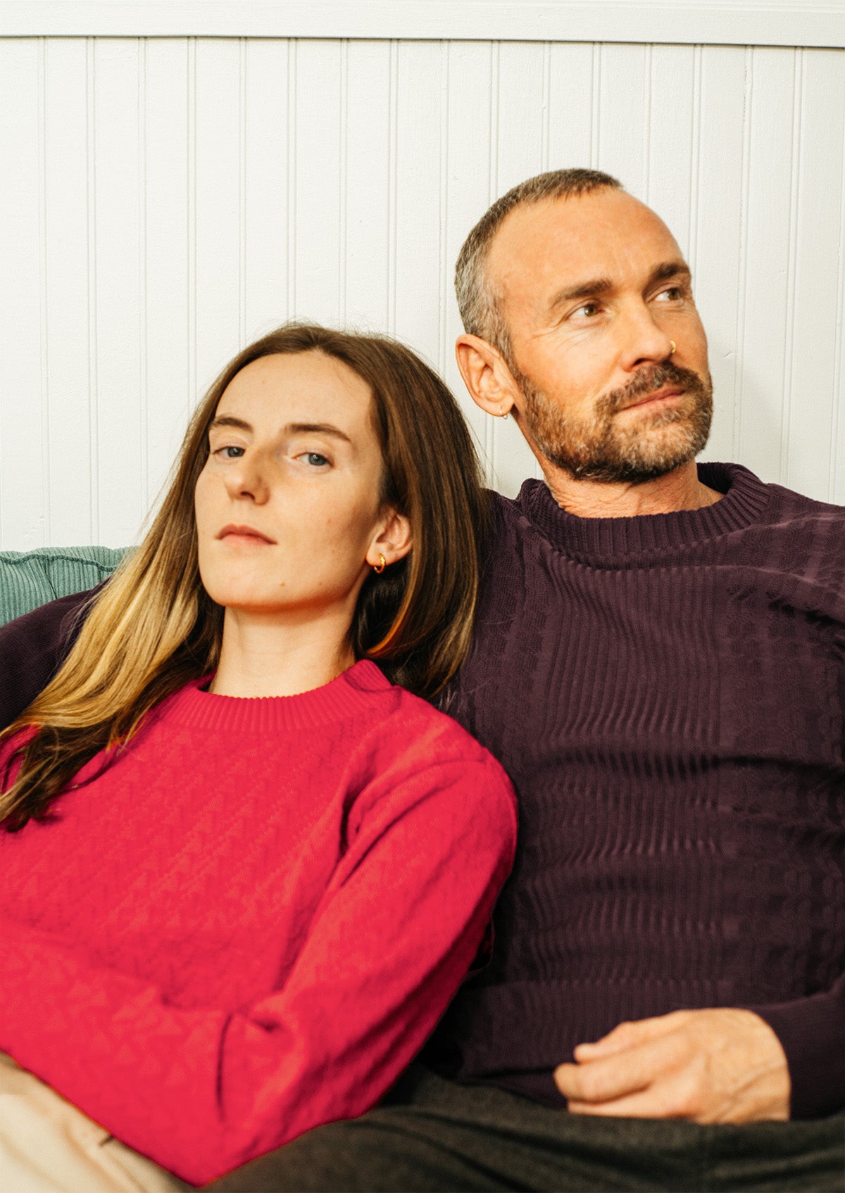 Peter - sweater - eggplant brown