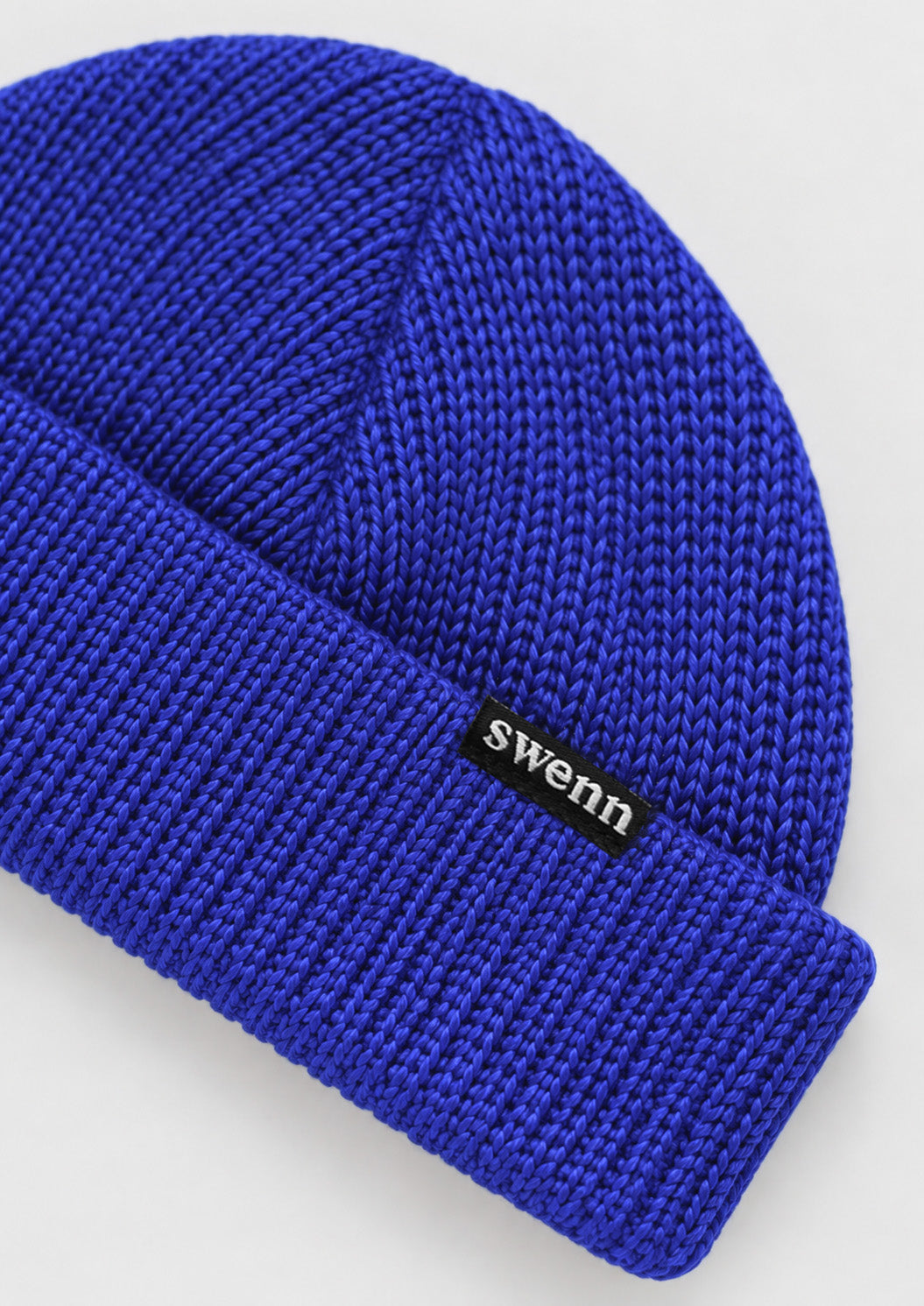 Tuque pure laine - bleu roi