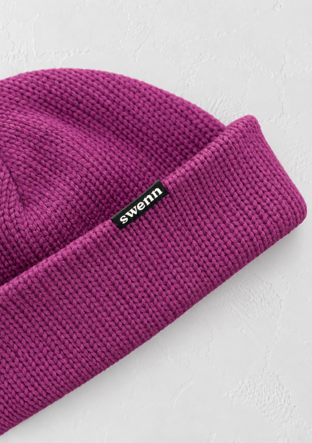 Pure wool toque - fuchsia