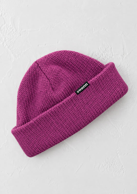 Tuque pure laine - fushia