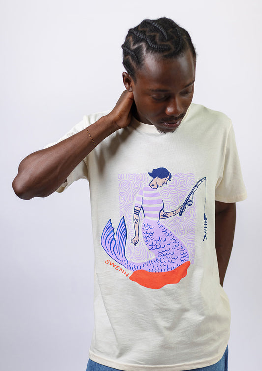 The Fishing Mermaid - natural