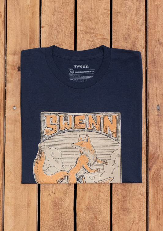 New The Surfing Fox - navy