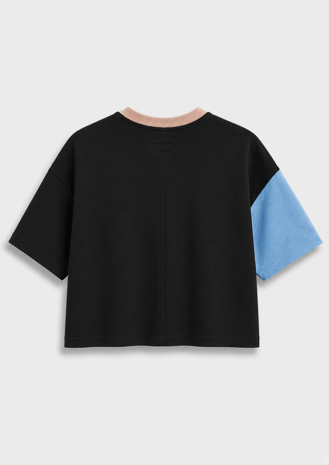 Sweatshirt Court - noir
