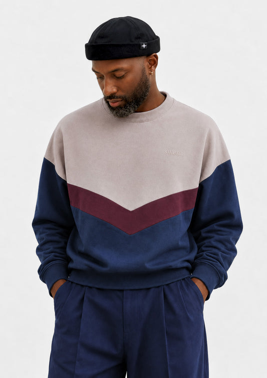 Sweatshirt - bleu marine