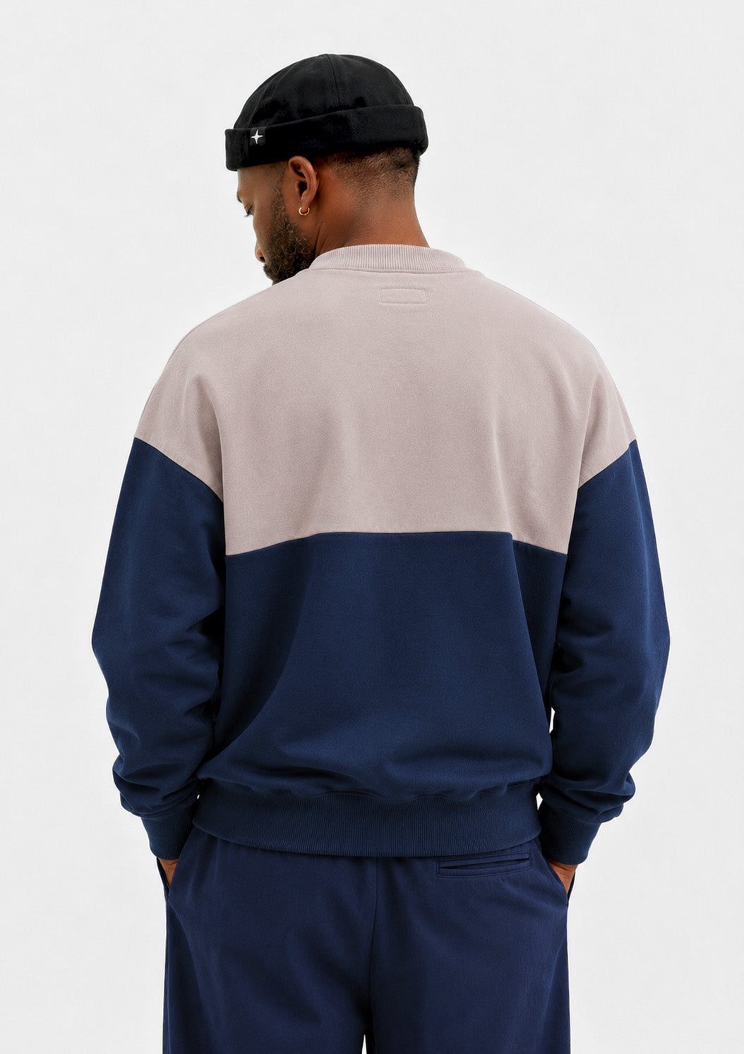 Sweatshirt - bleu marine
