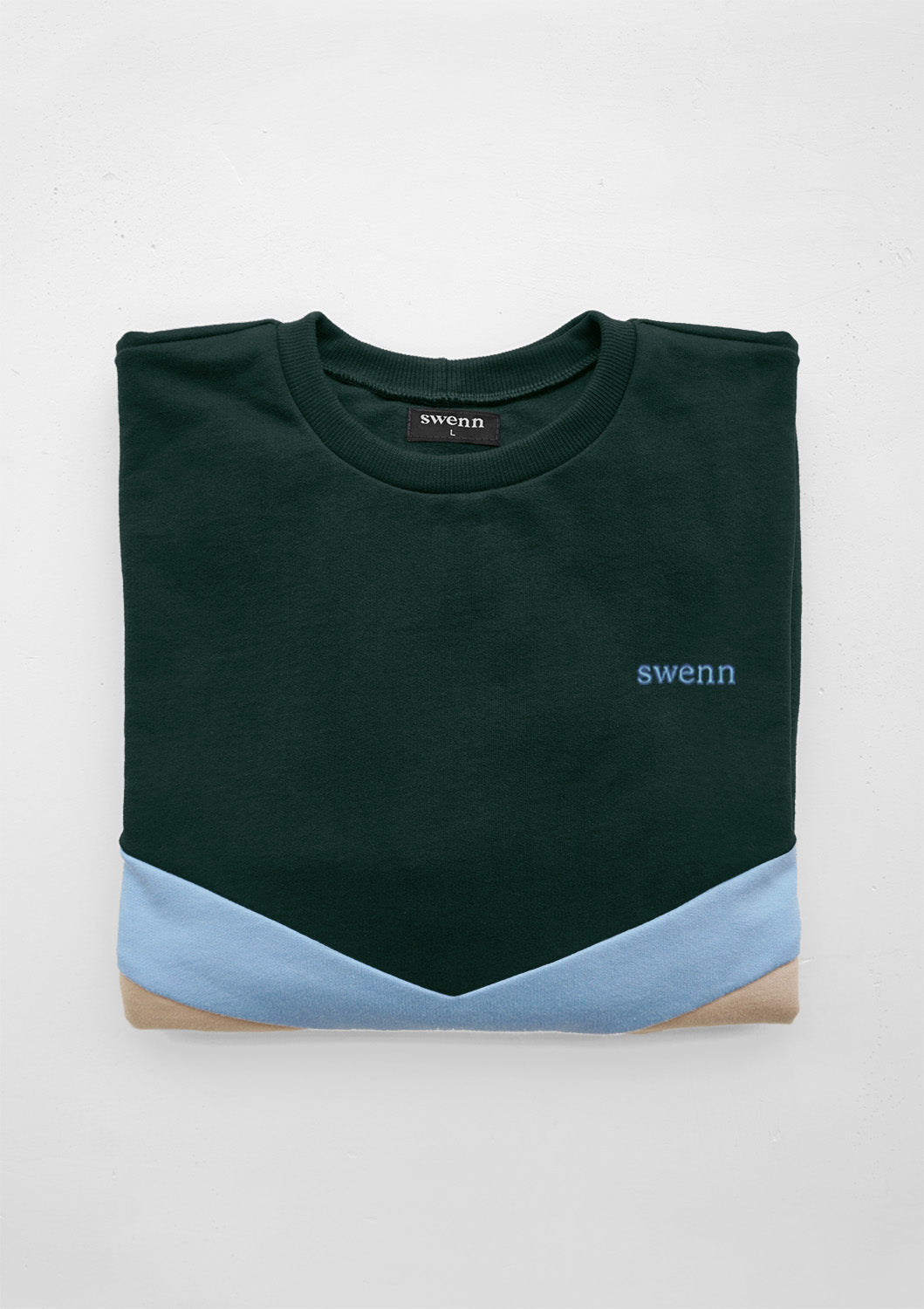 Sweatshirt - vert forêt