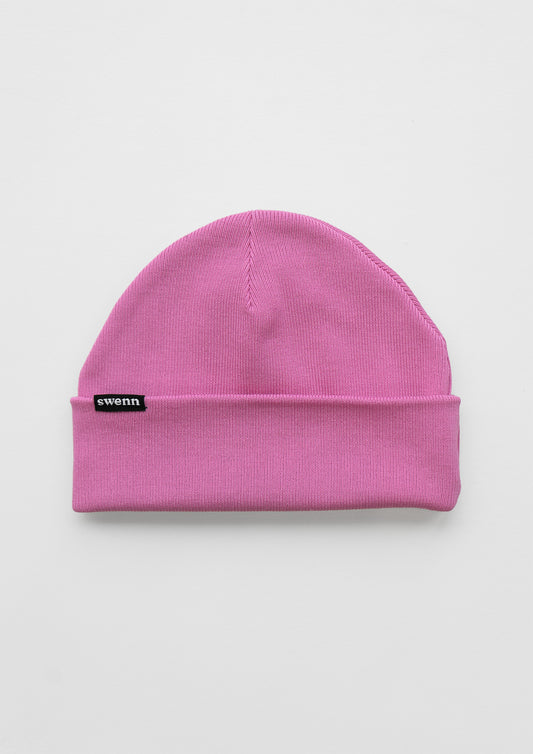 Organic cotton toque - pink