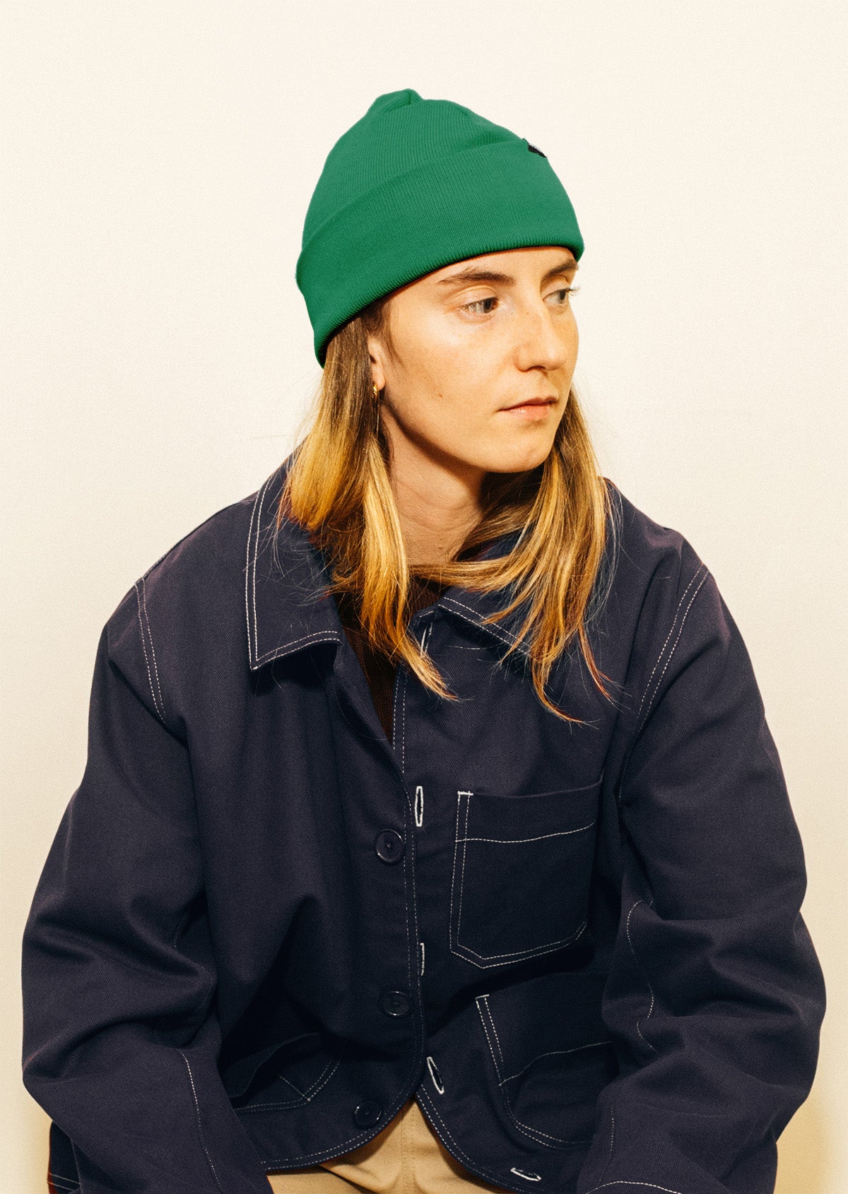 Michel - workwear jacket - midnight blue