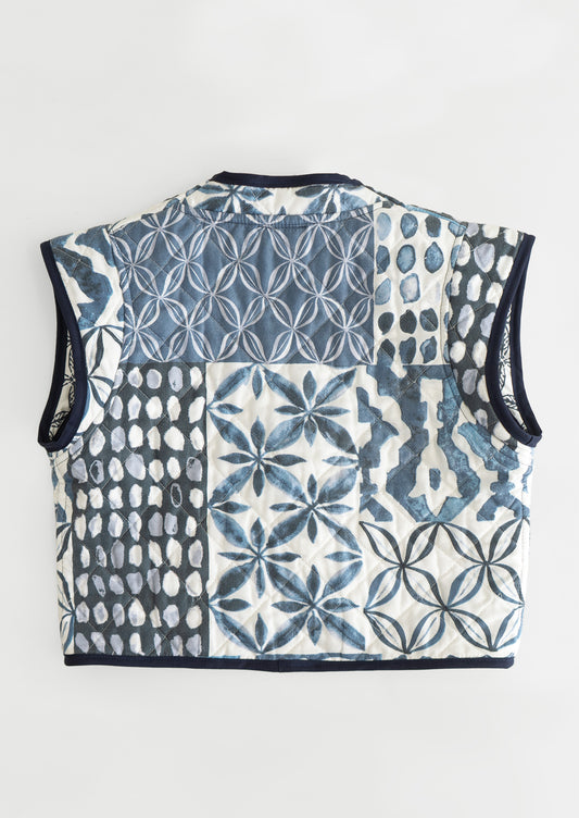 Veste matelassée recyclée - patchwork
